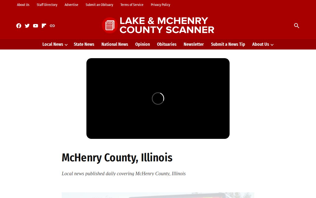 Lake and McHenry County Scanner local crime news section
